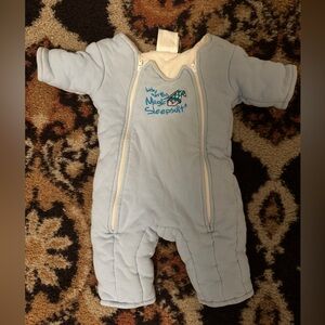 Baby Merlin’s magic sleep suit size small blue